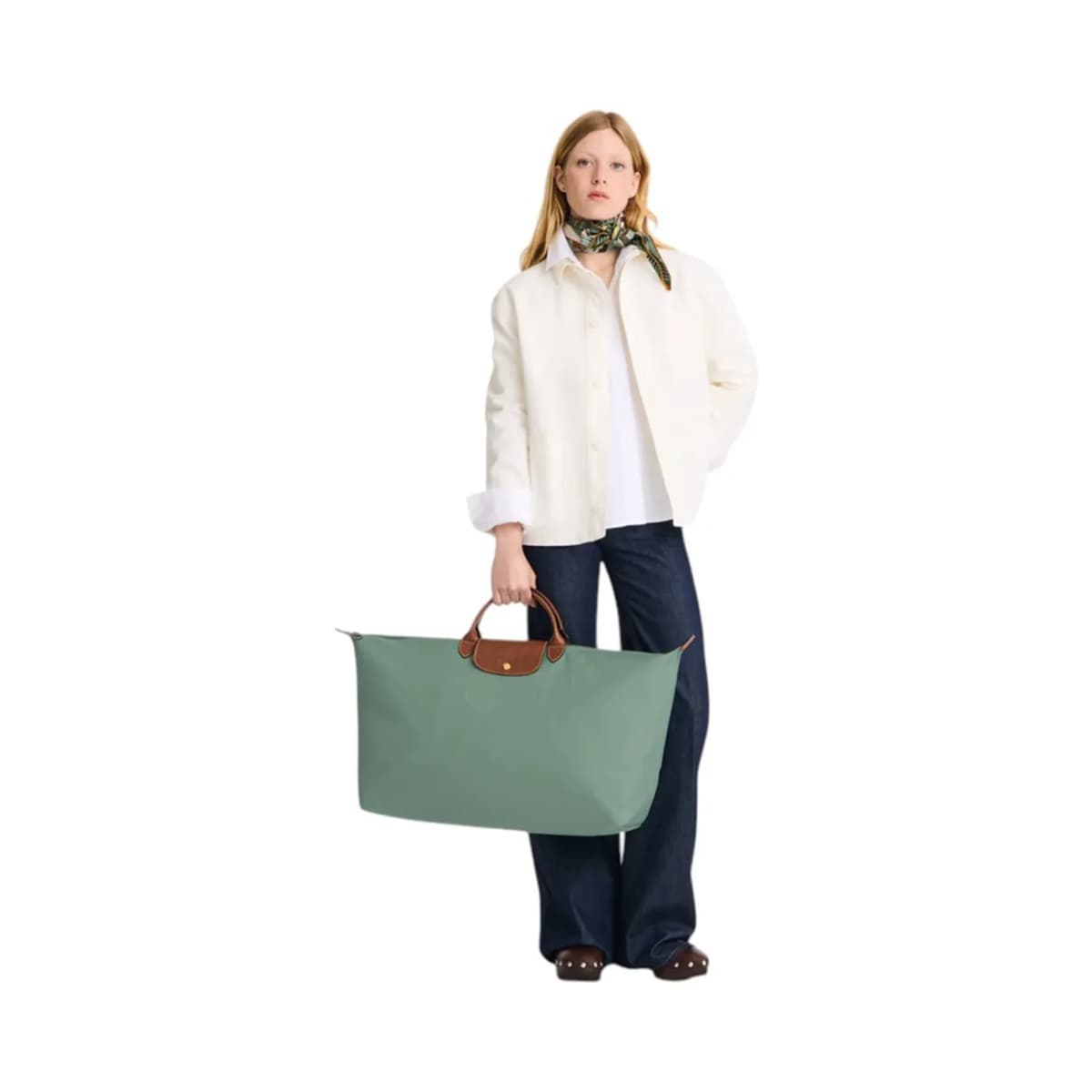 Longchamp Le Pliage Original Mavi Seyahat Çantası XL · L1625089P99 (4/4)
