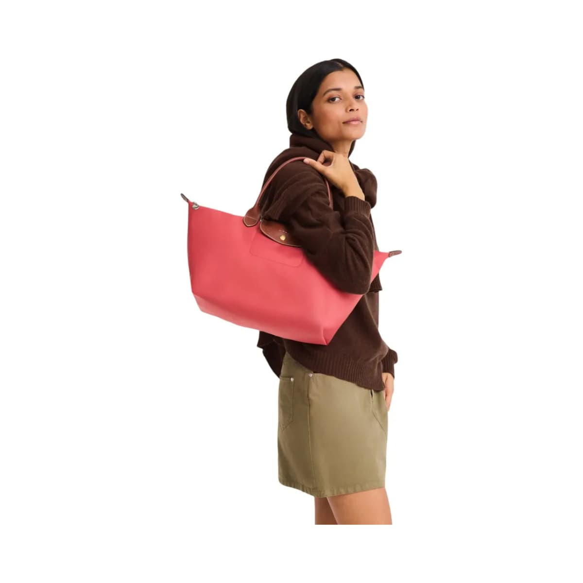 Longchamp Le Pliage Original El Çantası L Kırmızı · L1626089218 (8/8)