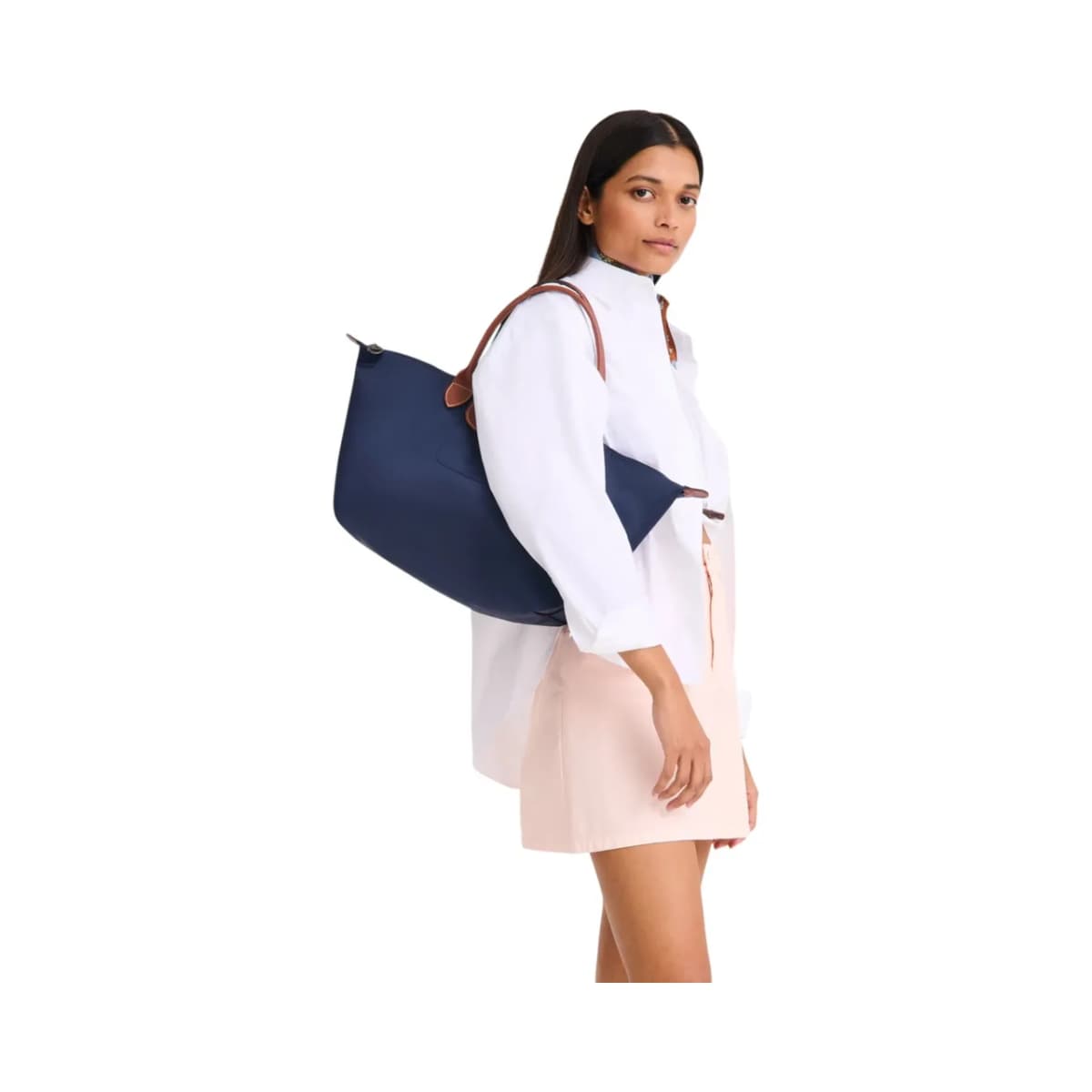 Longchamp Le Pliage Original El Çantası L Mavi · L1626089P68 (8/8)