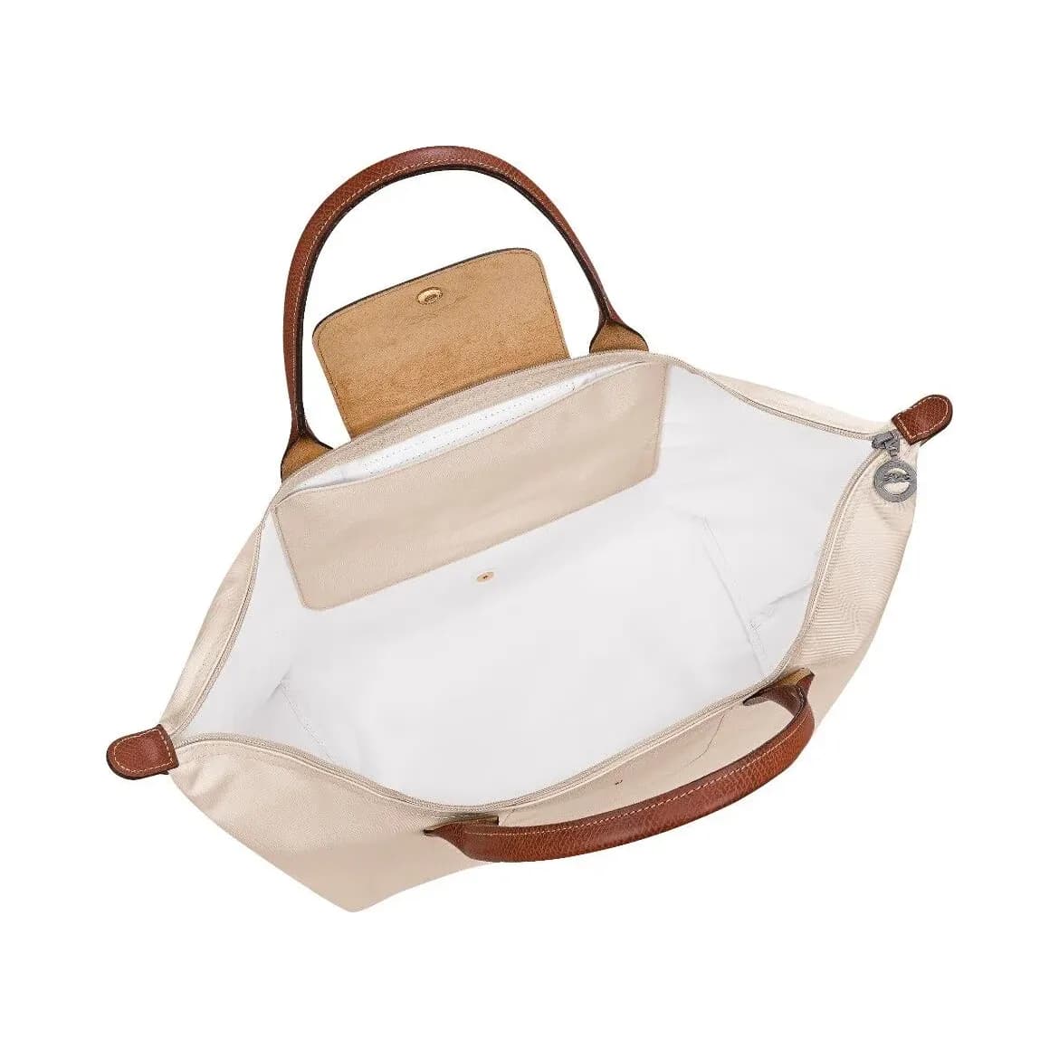 Longchamp Le Pliage Original El Çantası L Kırık Beyaz · L1626089P71 (4/6)