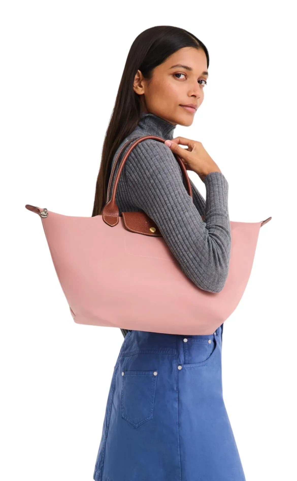 Longchamp Le Pliage Original El Çantası L Pembe · L1626089P96 (8/8)