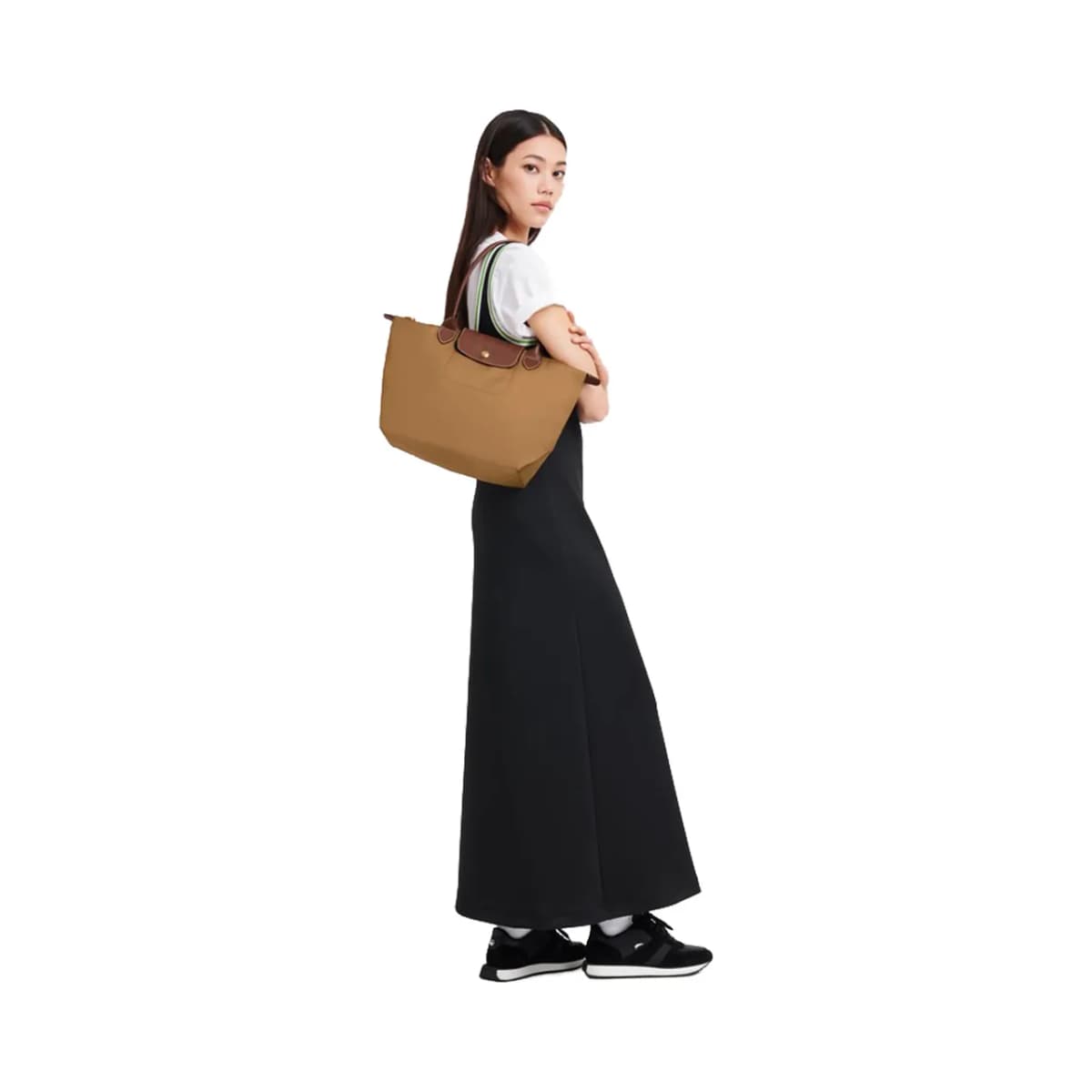 Longchamp Le Pliage Original Açık Kahverengi Tote Çanta M · L2605089P86 (7/7)