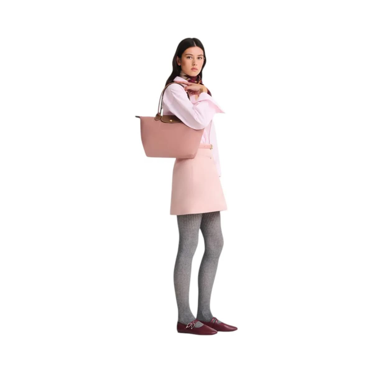 Longchamp Le Pliage Original Pembel Tote Çanta M · L2605089P96 (7/7)