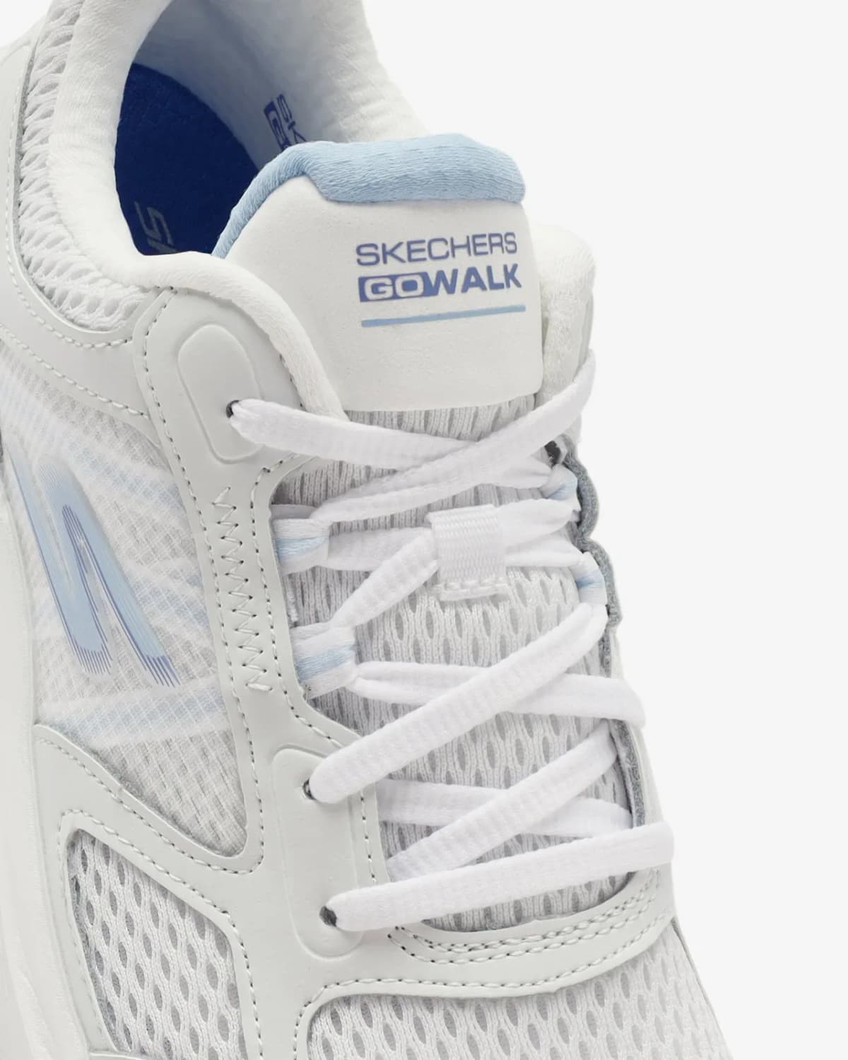 Skechers Go Walk Workout Walker - Raya Kadın Beyaz Yürüyüş Ayakkabısı · 125025-WLB (9/10)