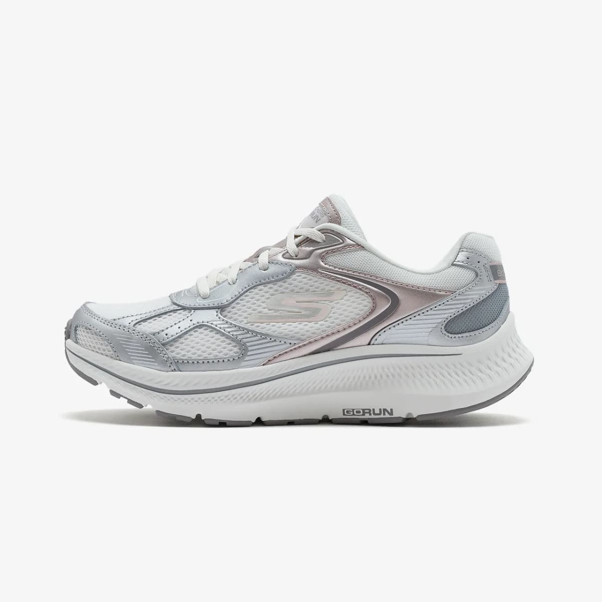 Skechers Go Run Consistent 2.0 Kadın Beyaz Koşu Ayakkabısı · 128633-OFWT (4/7)
