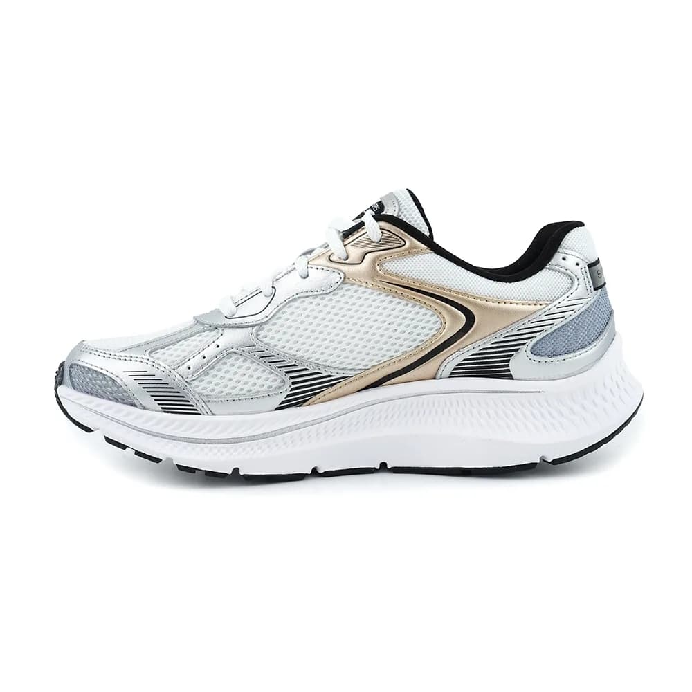 Skechers Go Run Consistent 2.0 Volt Kadın Spor Ayakkabı Beyaz Gümüş Siyah · 128633-WSBK (5/6)