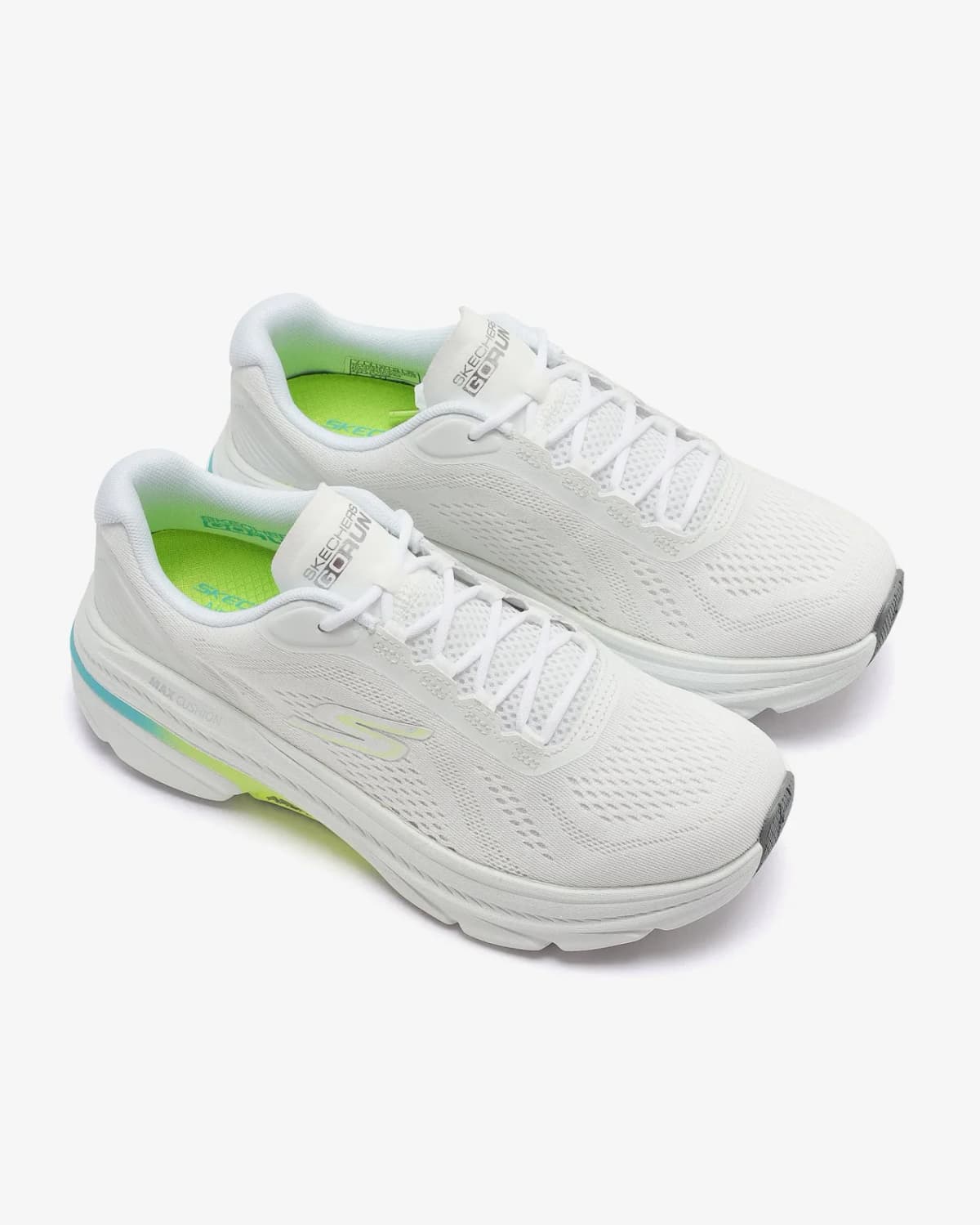 Skechers Max Cushioning Arch Fit 2.0 - Avenida Kadın Beyaz Koşu Ayakkabısı · 128941-WLM (6/7)