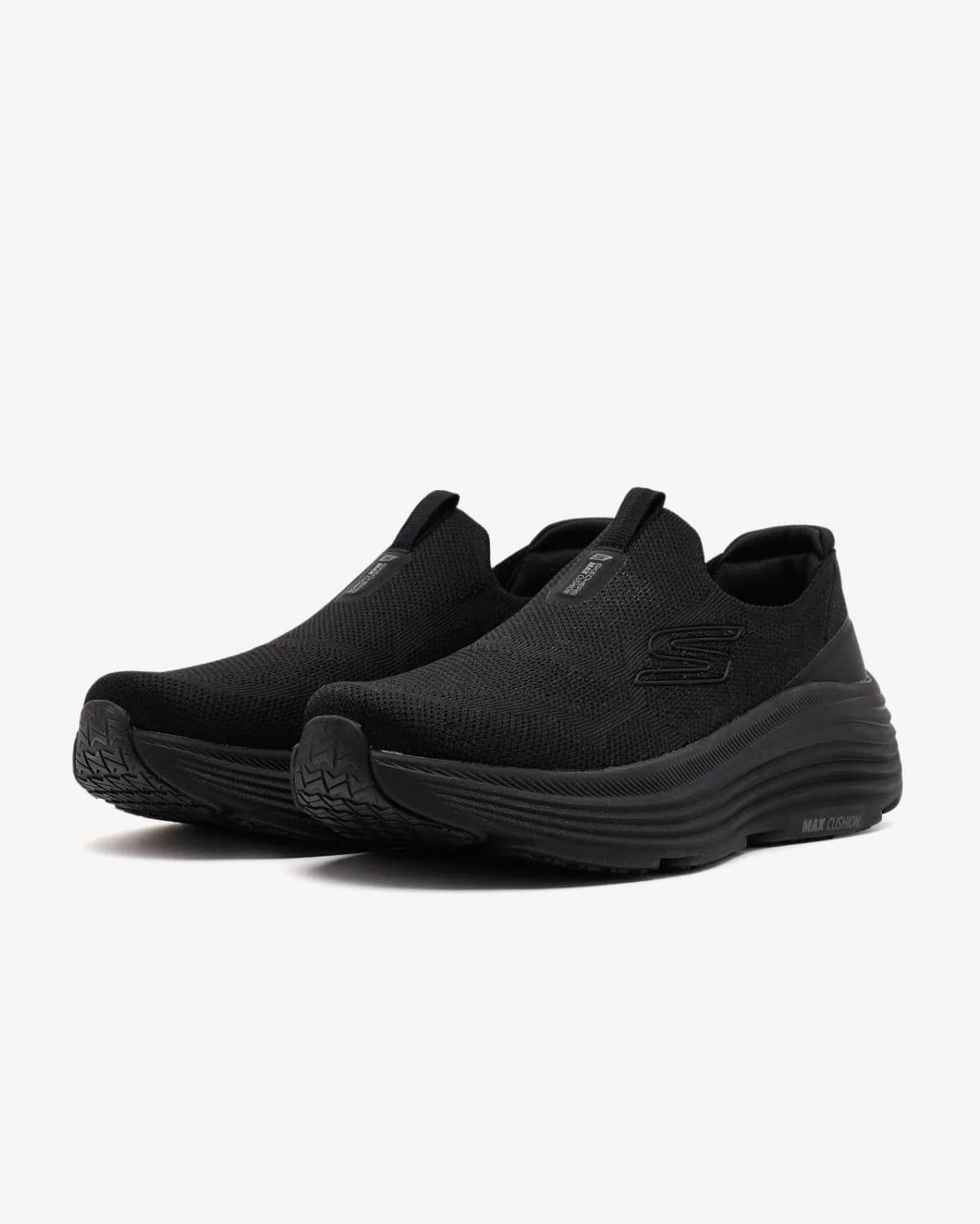Skechers Max Cushioning Endeavour Sarasota Kadın Siyah Koşu Ayakkabısı · 129481-BBK (3/7)