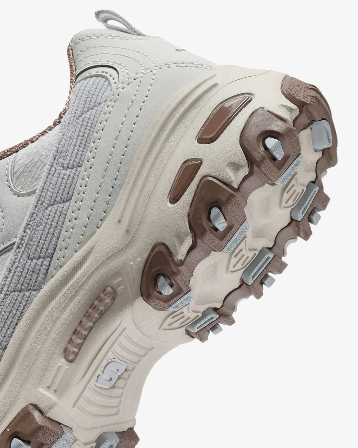 Skechers D'lites - Corduroy Chic Kadın Gri Sneakers · 150242-GYBR (7/7)