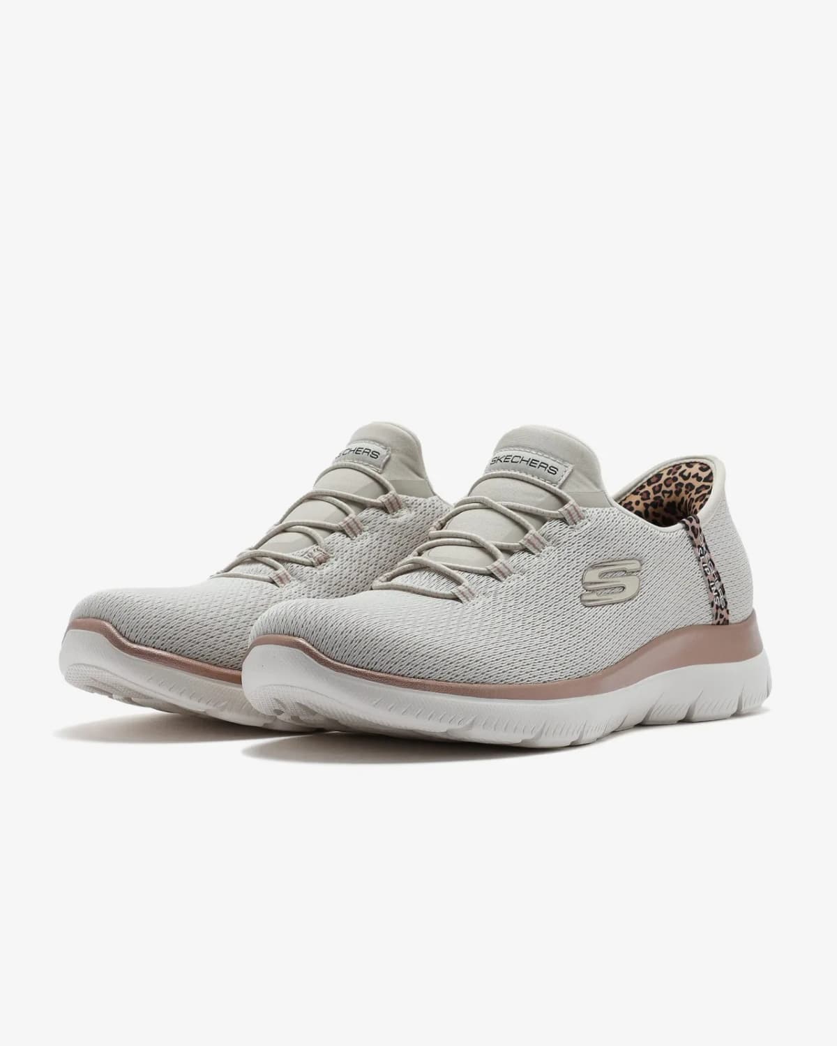 Skechers Summits - Leopard Chic Kadın Bej Spor Ayakkabı · 150275-NTMT (3/7)