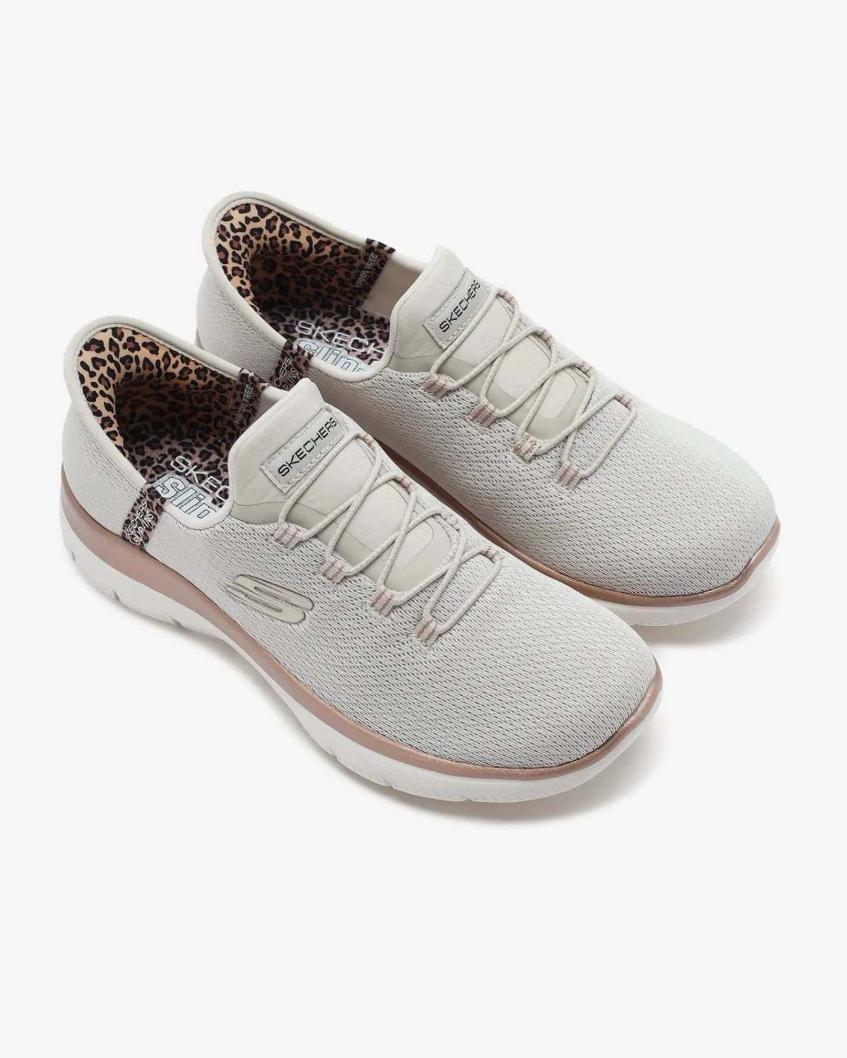 Skechers Summits - Leopard Chic Kadın Bej Spor Ayakkabı · 150275-NTMT (6/7)