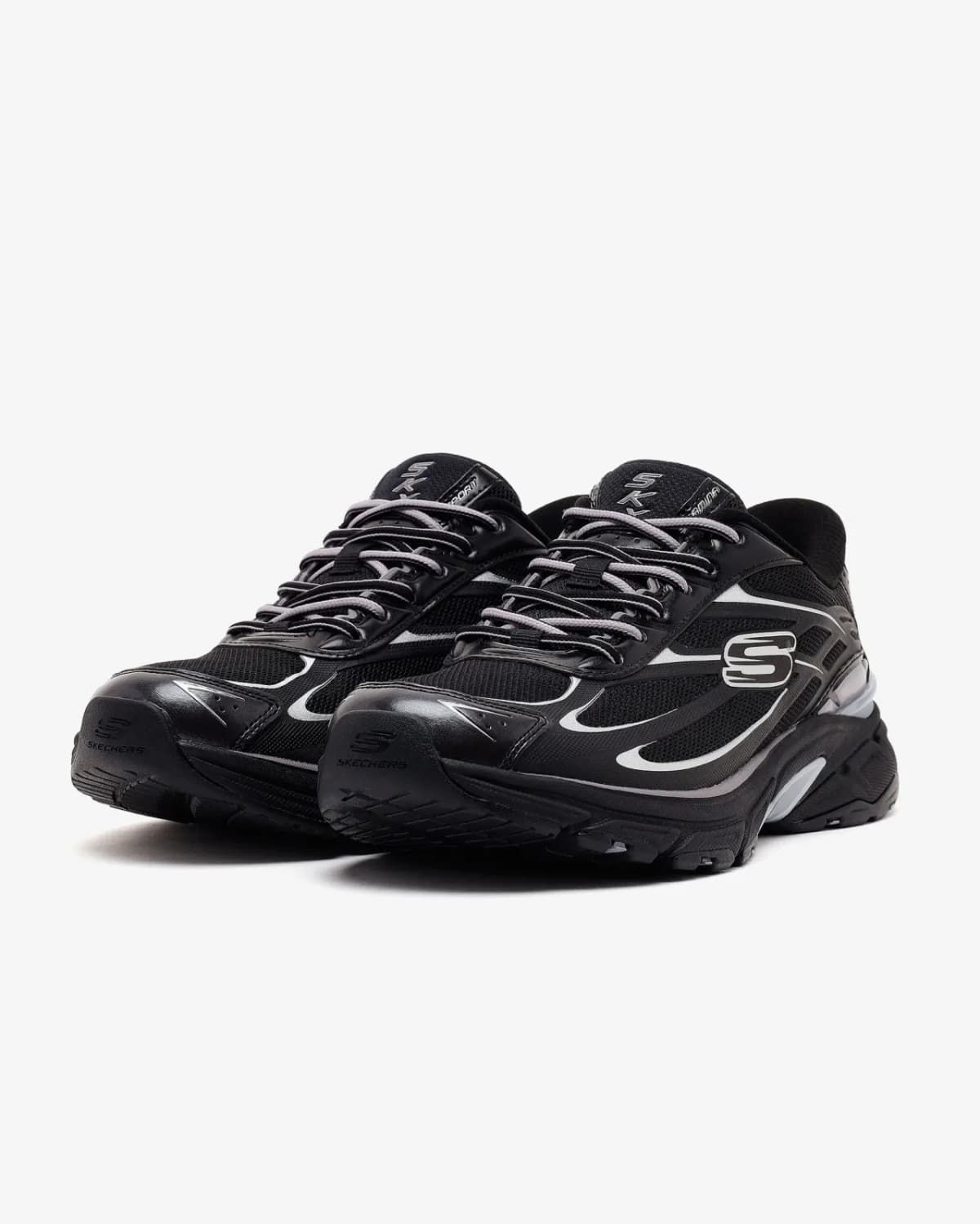 Skechers Stamina Sport Kadın Siyah Sneakers · 150714-BKSL (3/7)