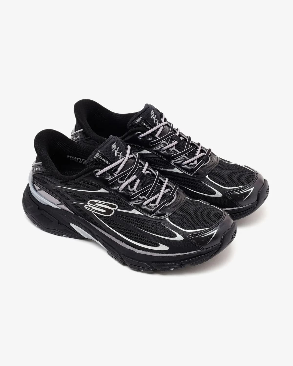 Skechers Stamina Sport Kadın Siyah Sneakers · 150714-BKSL (6/7)