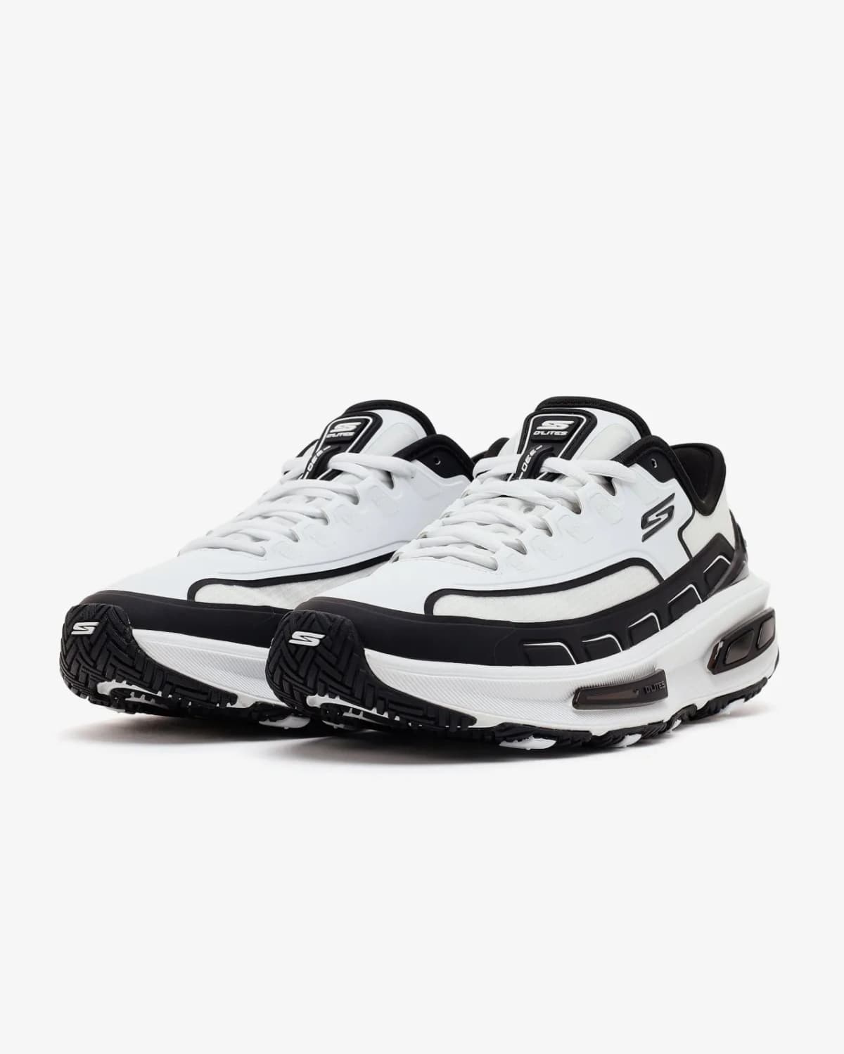 Skechers D'lites 330 Kadın Beyaz Sneakers · 150740-WBK (3/7)