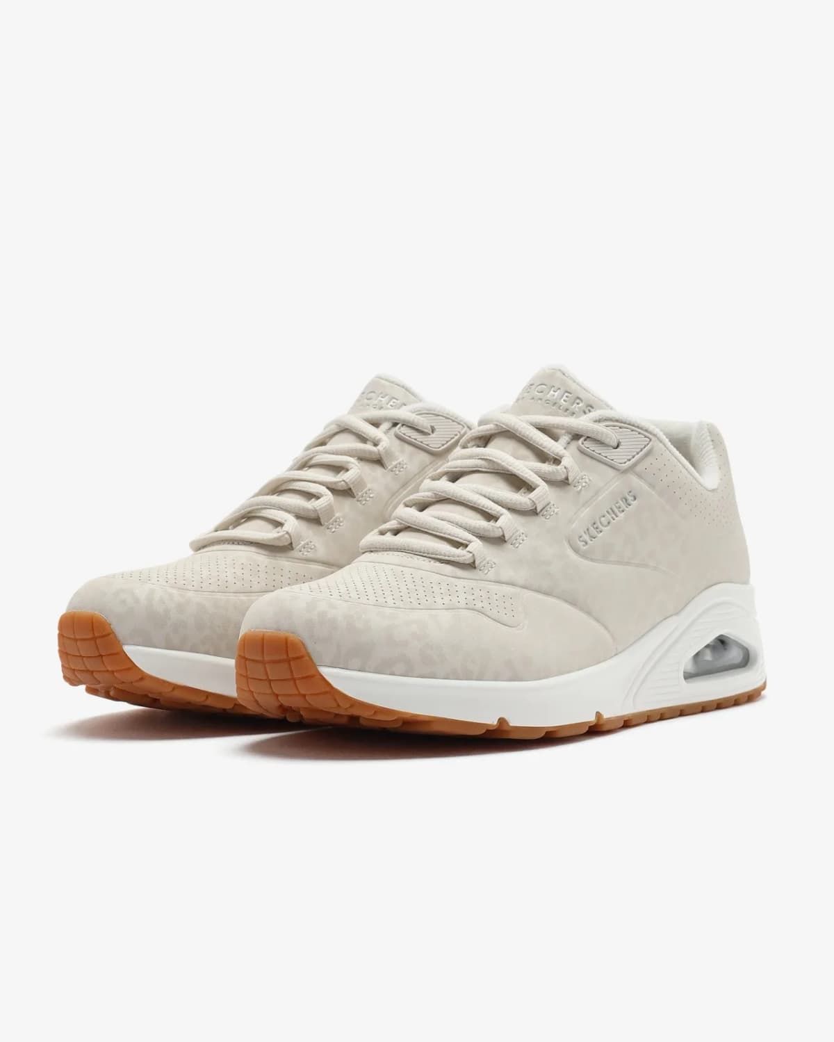 Skechers Uno - Kat-neato Kadın Beyaz Sneakers · 177144-OFWT (3/7)
