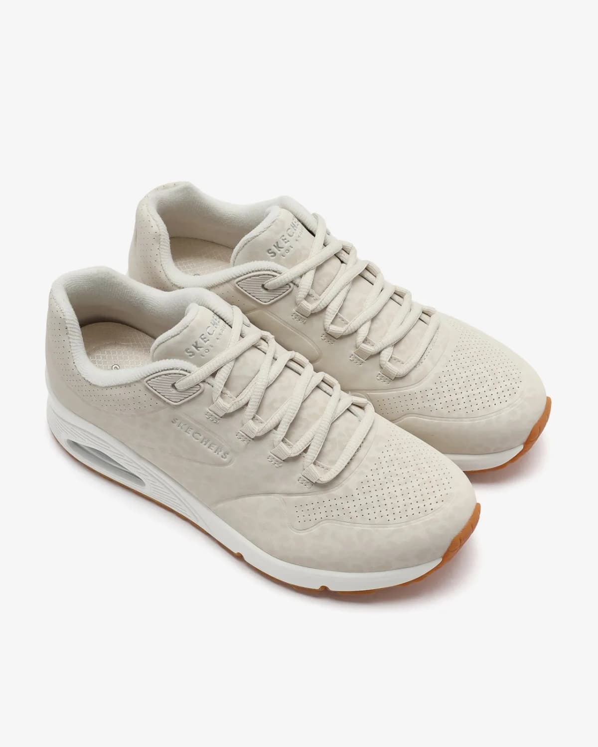 Skechers Uno - Kat-neato Kadın Beyaz Sneakers · 177144-OFWT (6/7)