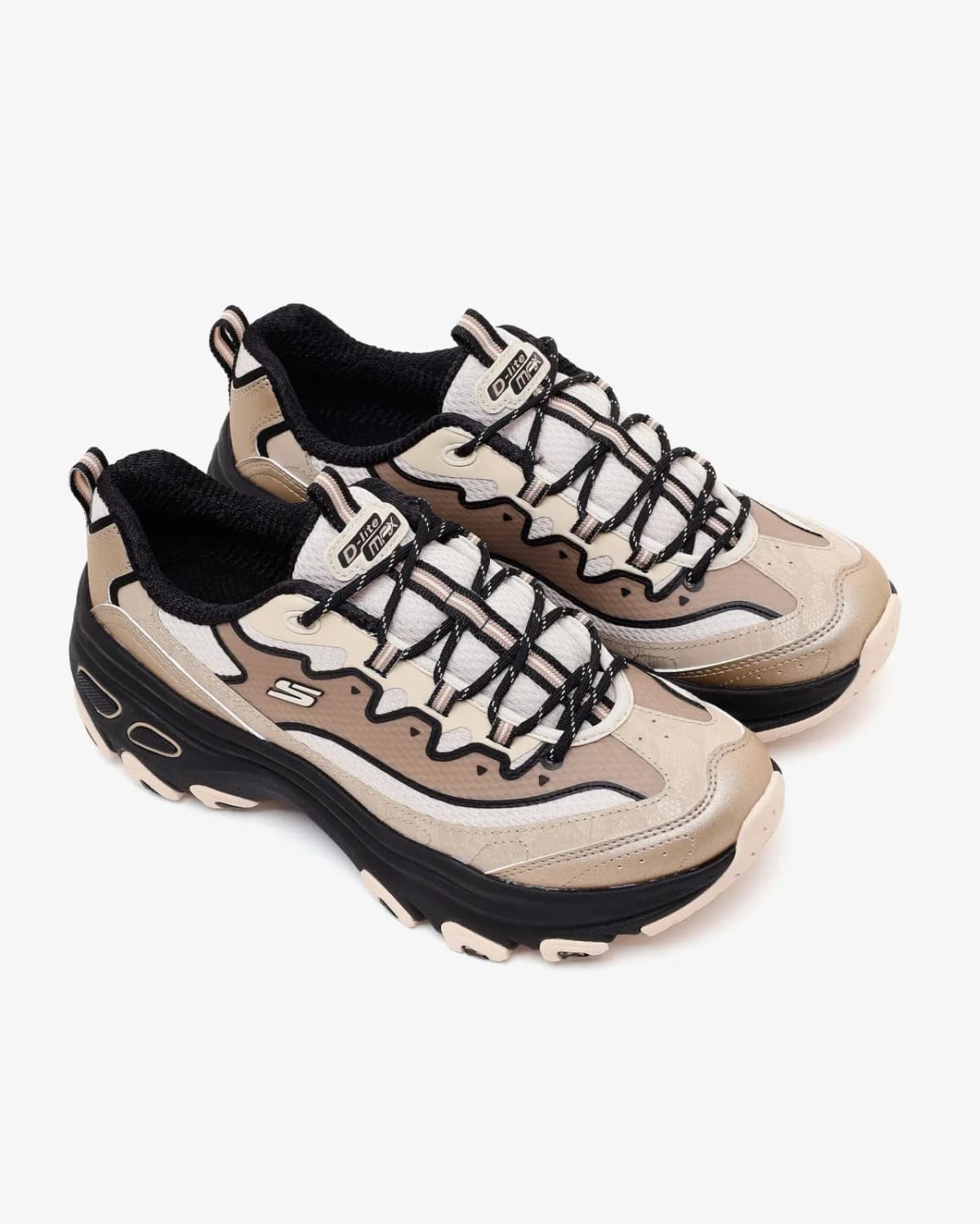 Skechers D'lite Max Kadın Bej Outdoor Ayakkabı · 180399-TPBK (5/5)