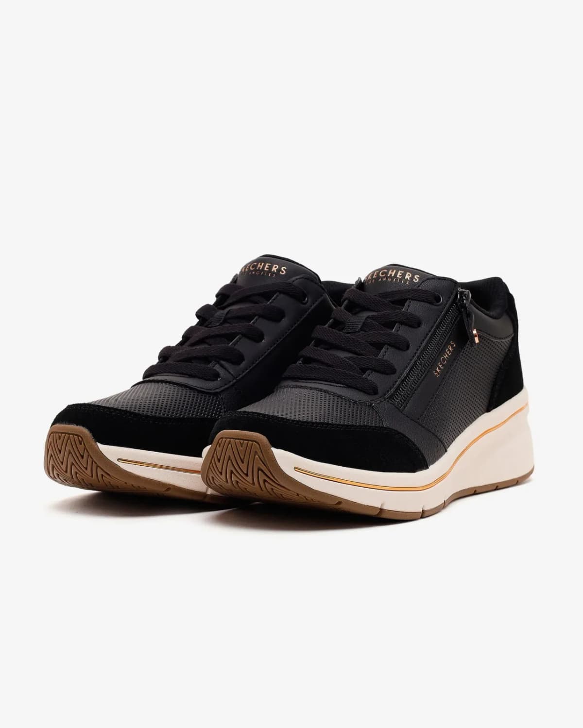 Skechers Billion Flex Kadın Siyah Sneakers · 190370-BLK (3/5)