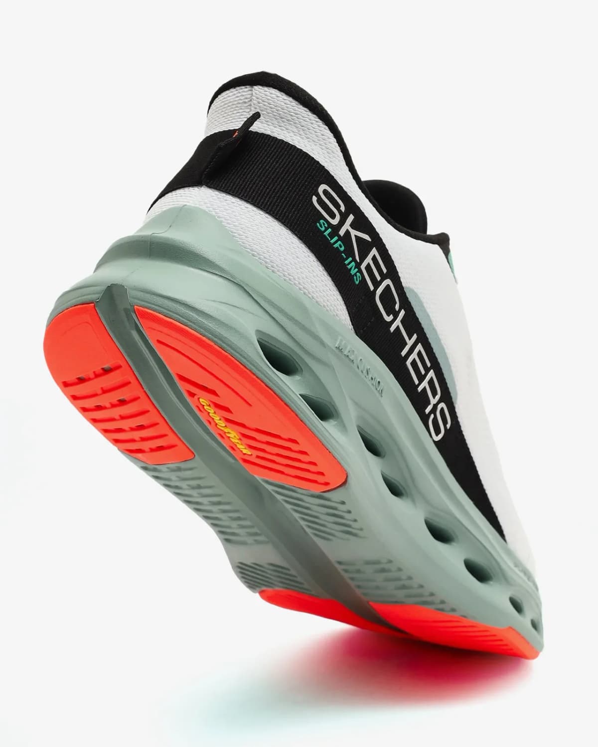 Skechers Max Cushioning Glide-step - Advert Erkek Beyaz Koşu Ayakkabısı · 220421-WMLT (7/7)