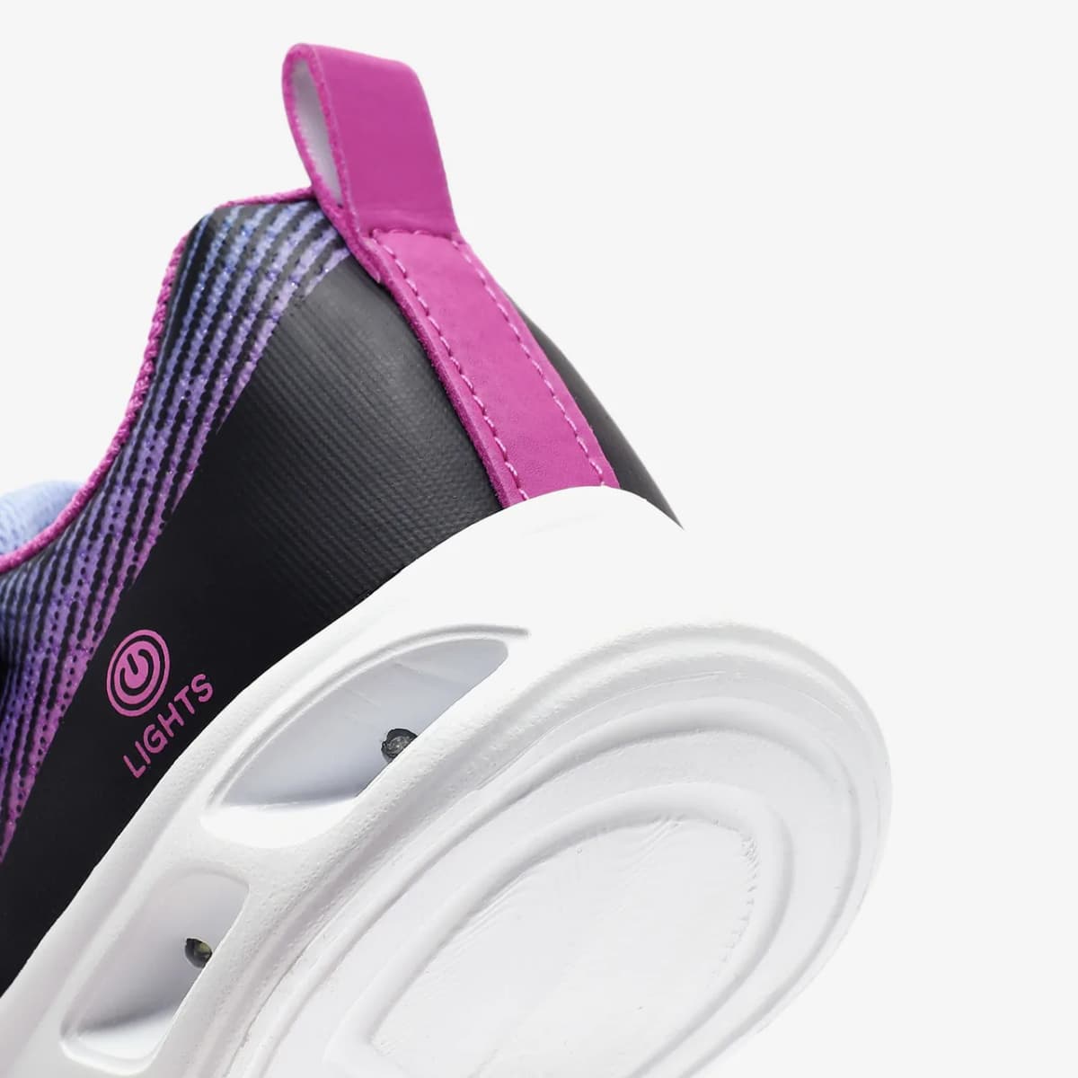 Skechers Flicker Flash Light Takeover Çocuk Siyah Işıklı Spor Ayakkabı · 303704L-BKMT (7/11)