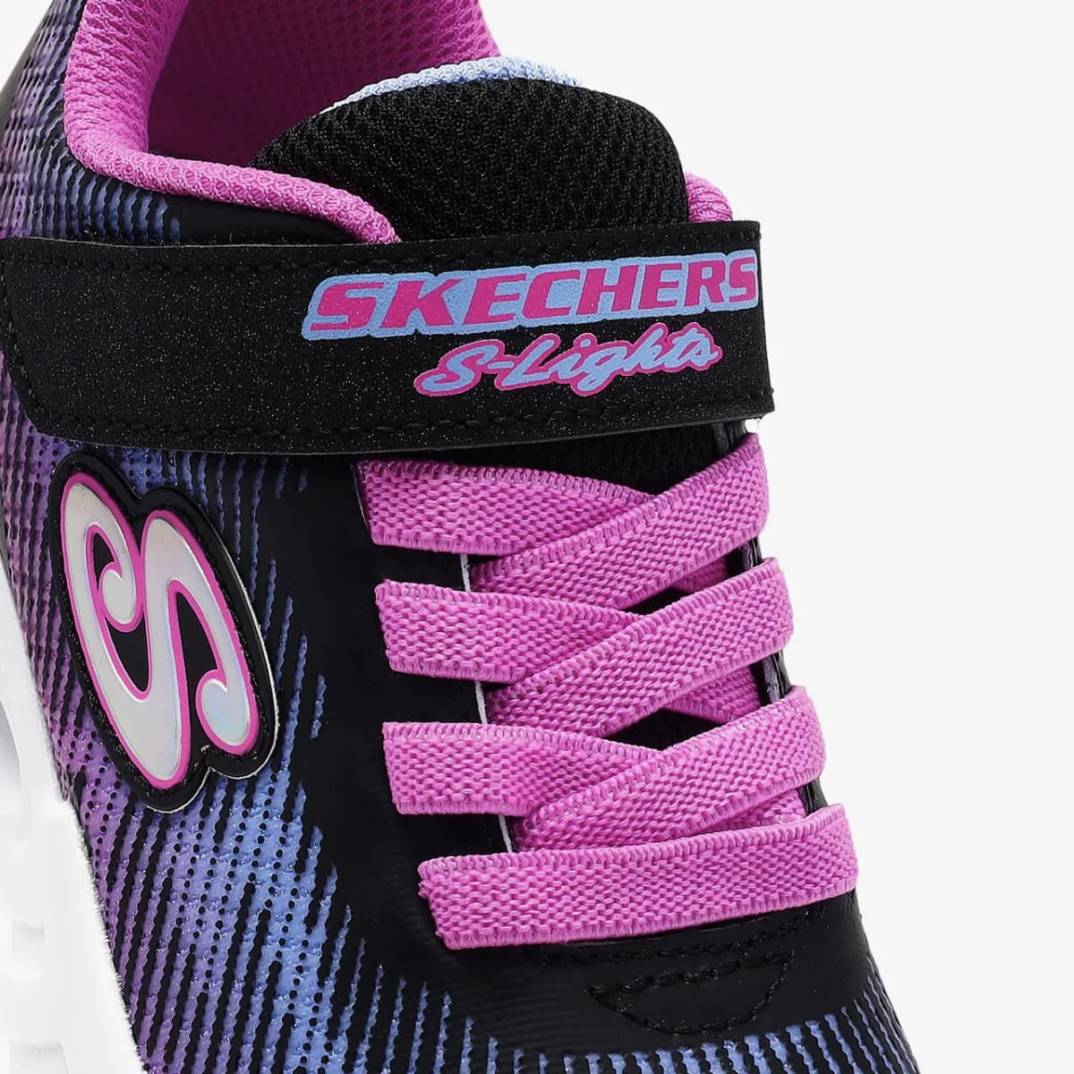 Skechers Flicker Flash Light Takeover Çocuk Siyah Işıklı Spor Ayakkabı · 303704L-BKMT (9/11)