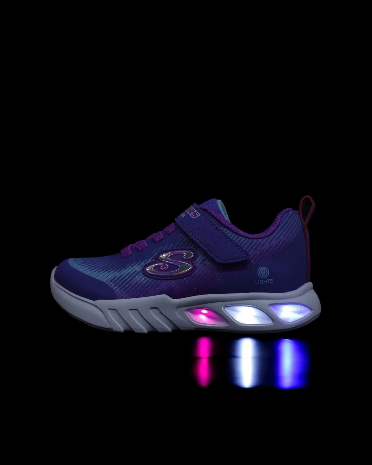 Skechers Flicker Flash Light Takeover Çocuk Spor Ayakkabı Mor · 303704L-LVMT (11/11)