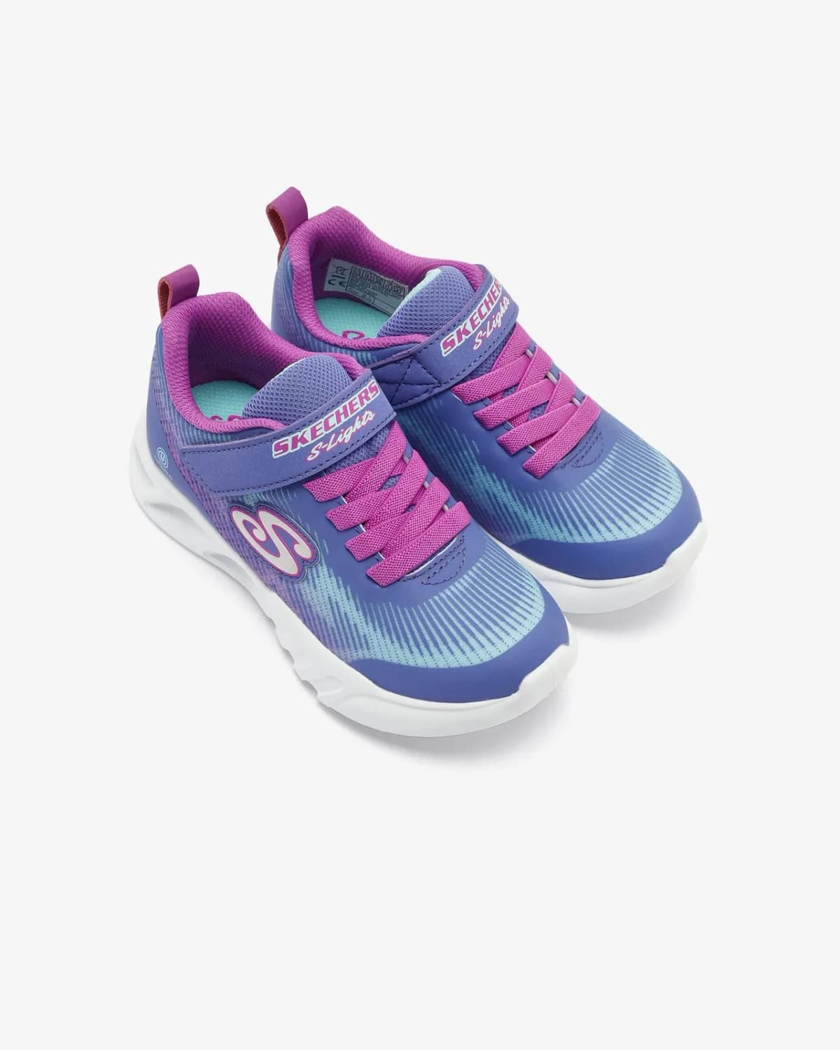 Skechers Flicker Flash Light Takeover Çocuk Spor Ayakkabı Mor · 303704L-LVMT (4/11)