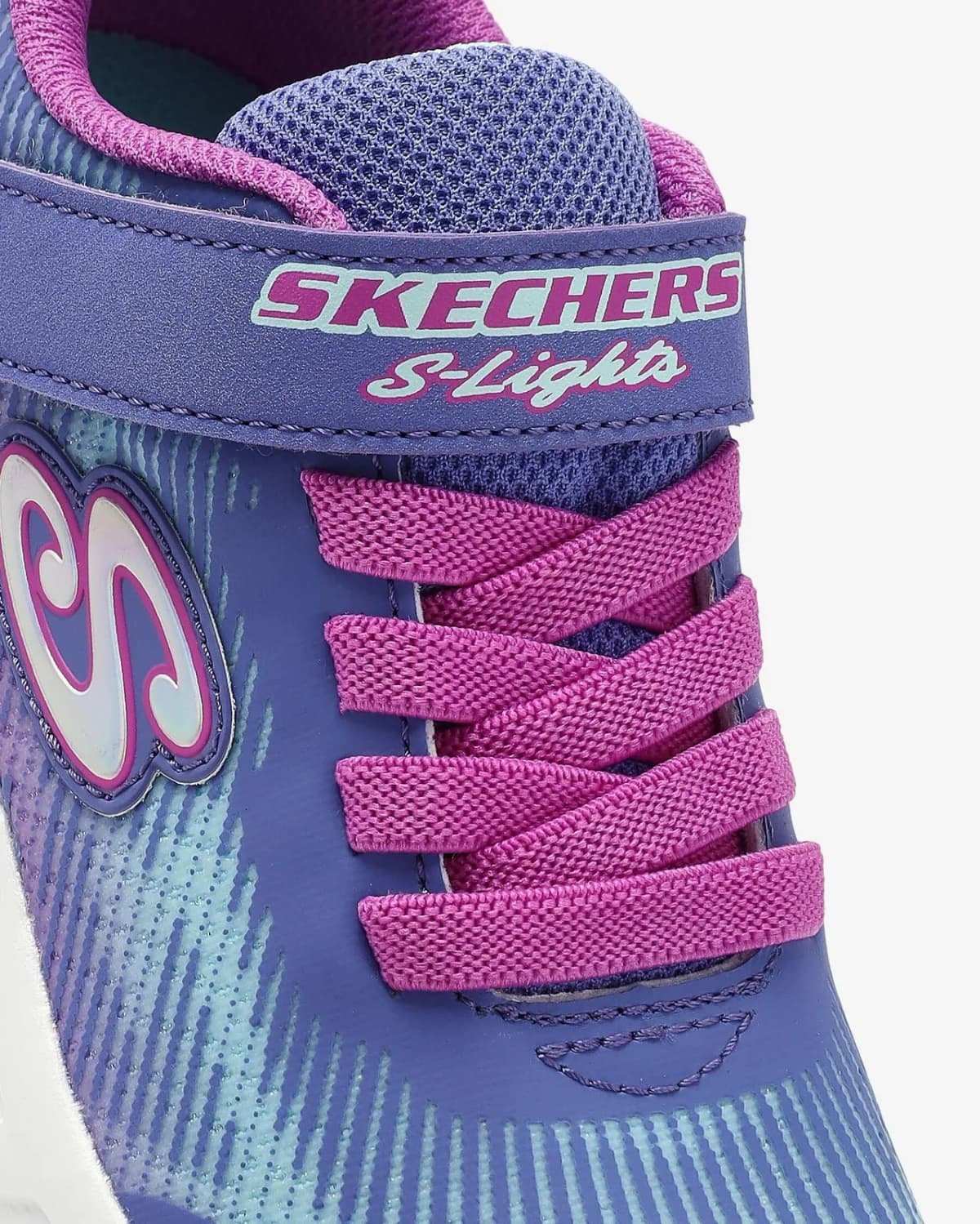 Skechers Flicker Flash Light Takeover Çocuk Spor Ayakkabı Mor · 303704L-LVMT (5/11)