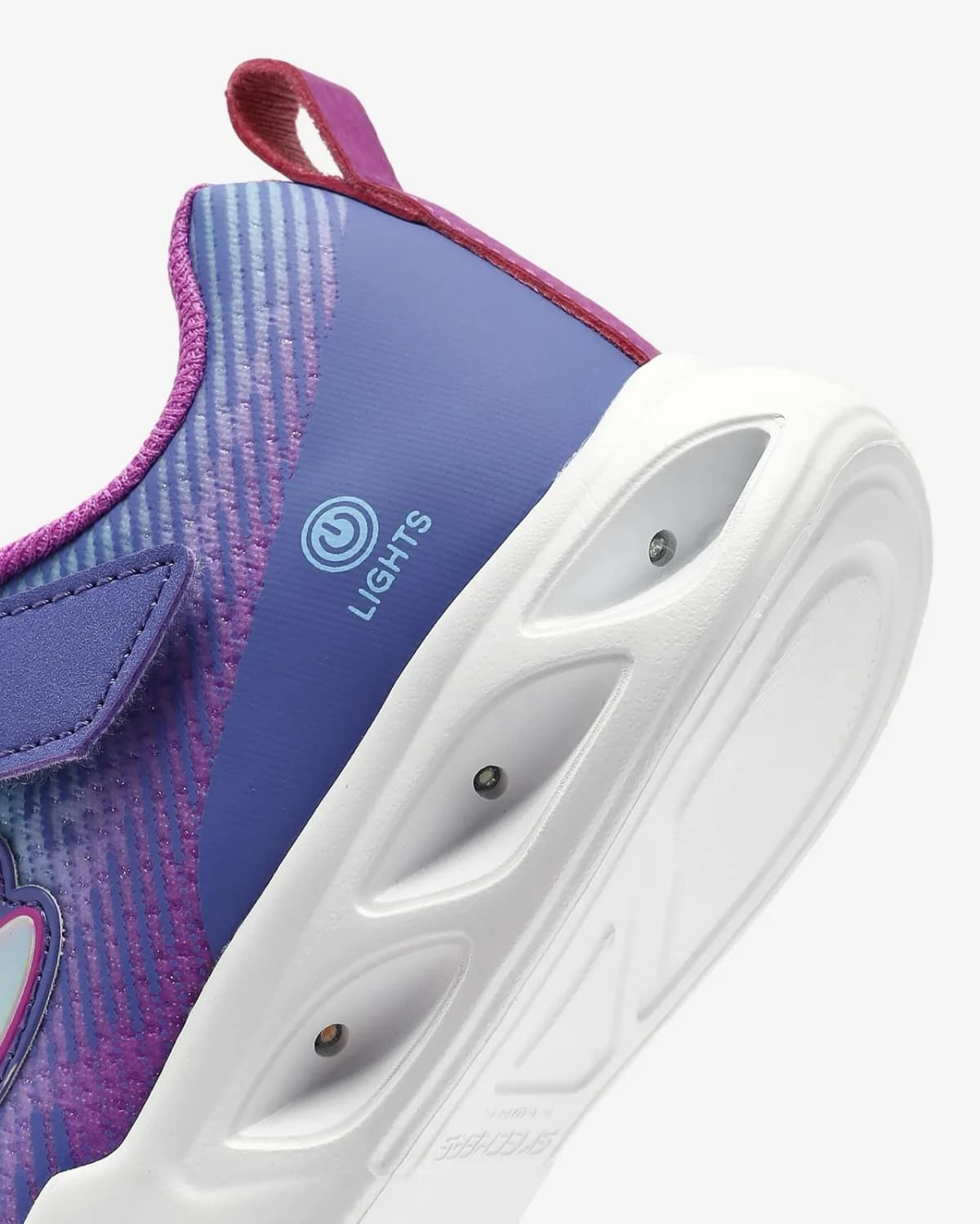 Skechers Flicker Flash Light Takeover Çocuk Spor Ayakkabı Mor · 303704L-LVMT (8/11)