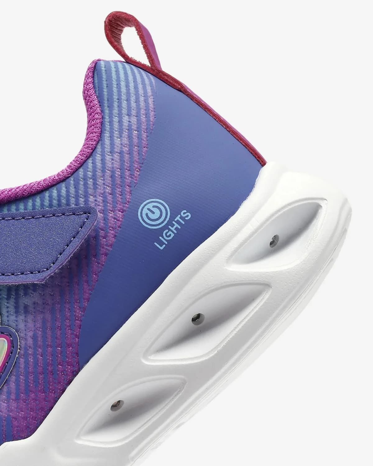 Skechers Flicker Flash Light Takeover Çocuk Spor Ayakkabı Mor · 303704L-LVMT (9/11)