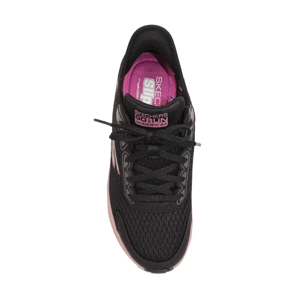 Skechers Go Run Consistent 2.0 Kadın Spor Ayakkabı Siyah · 128627-BKMV (3/4)
