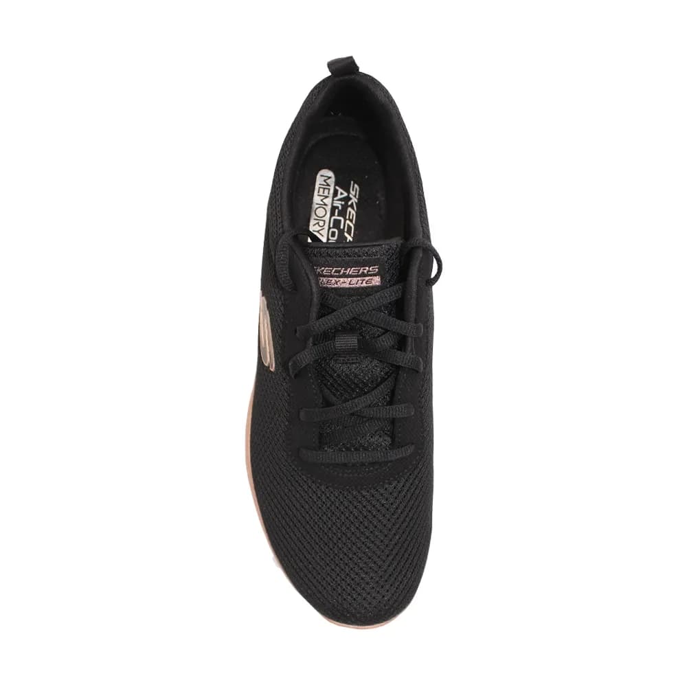 Skechers Flex Appeal 4.0 Kadın Spor Ayakkabı Siyah · 149303-BKRG (3/4)