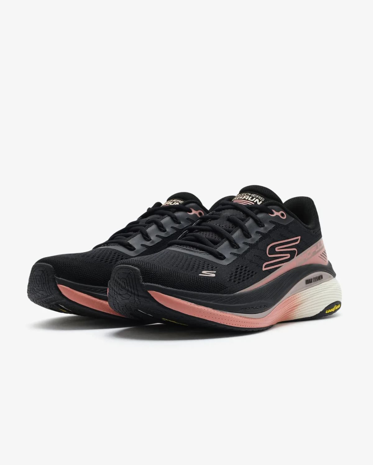 Skechers Max Cushioning Propulsion Kadın Siyah Koşu Ayakkabısı · 128901-BKRG (3/7)