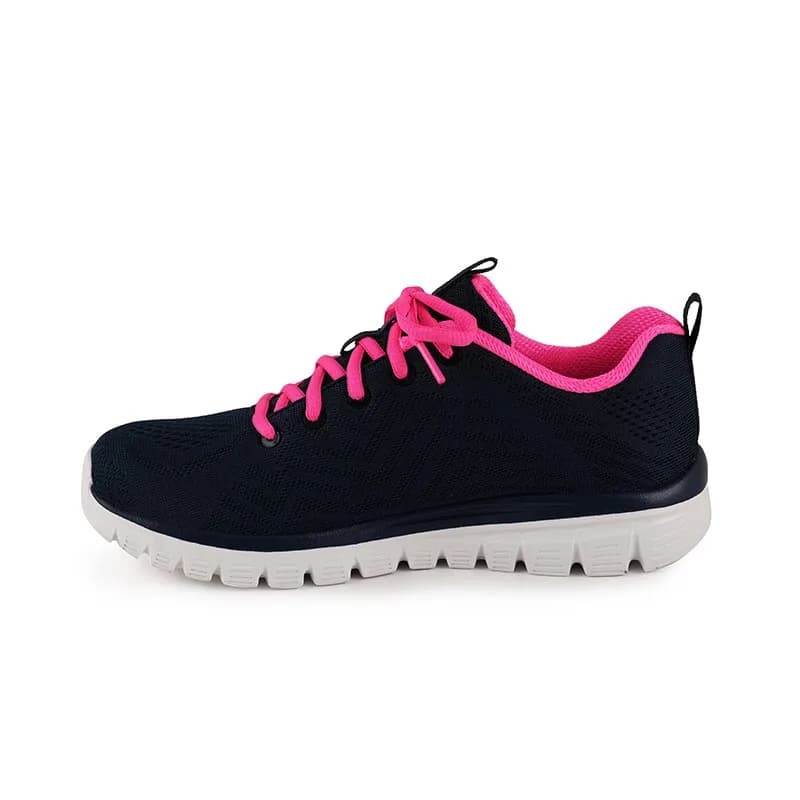 Skechers Graceful - Get Connected Kadın Spor Ayakkabı Lacivert — Mavi · 12615-NVHP (4/4)