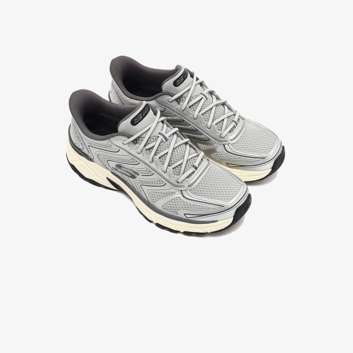 Skechers Stamina Sport Erkek Gri Spor Ayakkabı · 233150-SLGY (5/7)