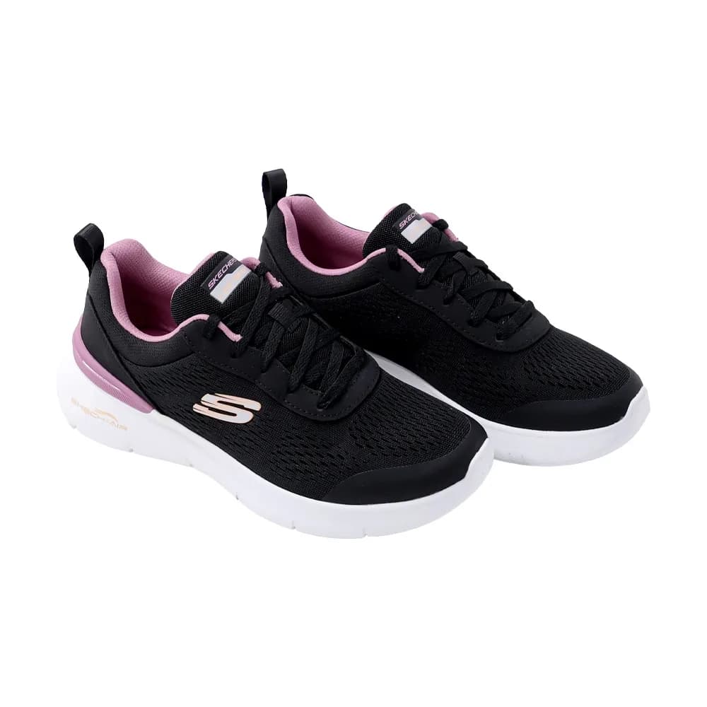 Skechers Air Dynamight 2.0 Kadın Spor Ayakkabı Siyah · 150370-BKMV (3/4)