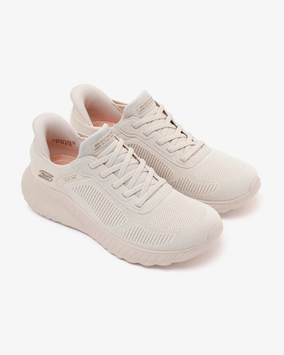 Skechers Bobs Squad Chaos - Current Muse Kadın Beyaz Spor Ayakkabı · 117497-OWHT (5/6)
