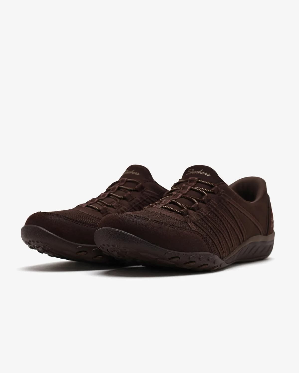 Skechers Breathe-easy - Somerset Grace Kadın Kahverengi Günlük Ayakkabı · 100764-CHOC (3/7)