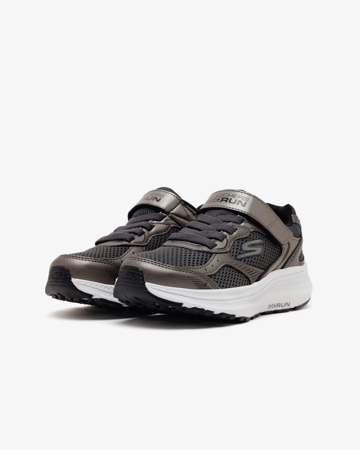 Skechers Go Run Consistent 2.0 - Level-pace Büyük Erkek Çocuk Gri Spor Ayakkabı · 405039L-GUBK (3/7)