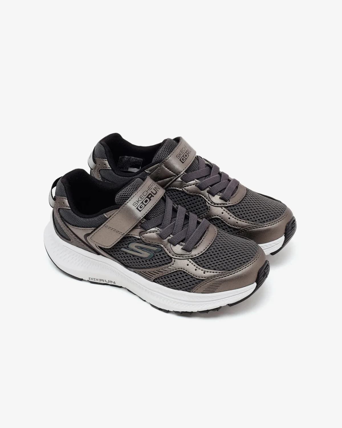 Skechers Go Run Consistent 2.0 - Level-pace Büyük Erkek Çocuk Gri Spor Ayakkabı · 405039L-GUBK (6/7)