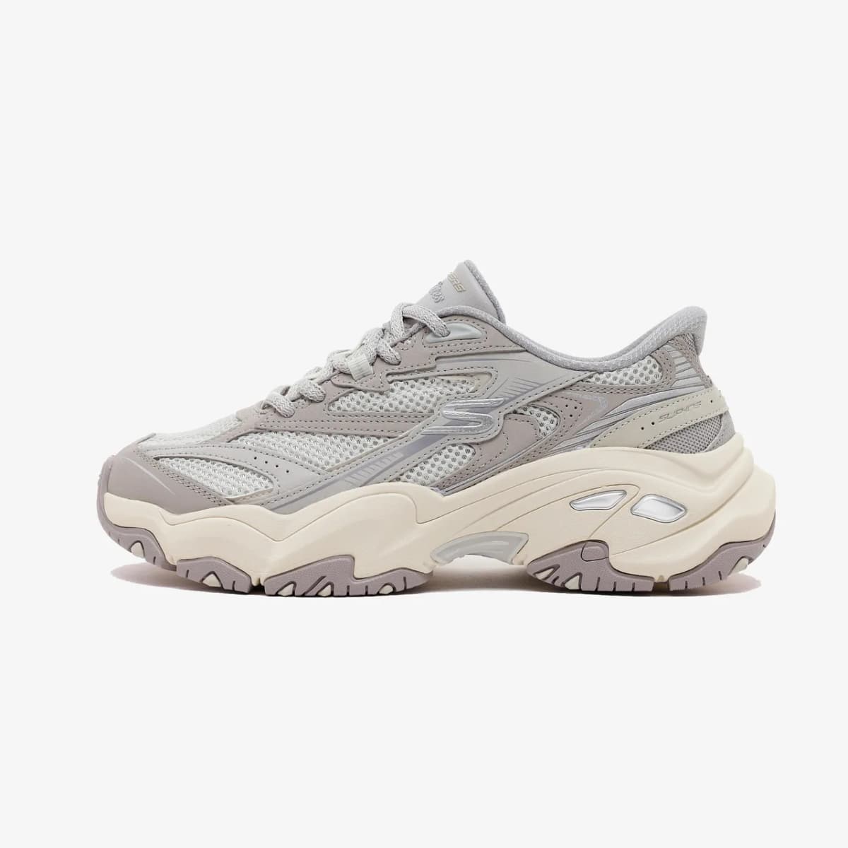 Skechers D'lites 6.0 Kadın Gri Sneakers · 150703-GRY (4/7)