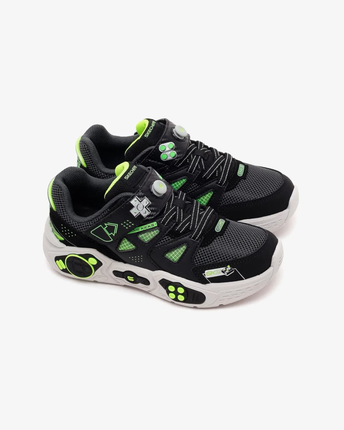 Skechers Gametronix 3.0 Büyük Erkek Çocuk Siyah Spor Ayakkabı · 402277L-BKLM (5/5)