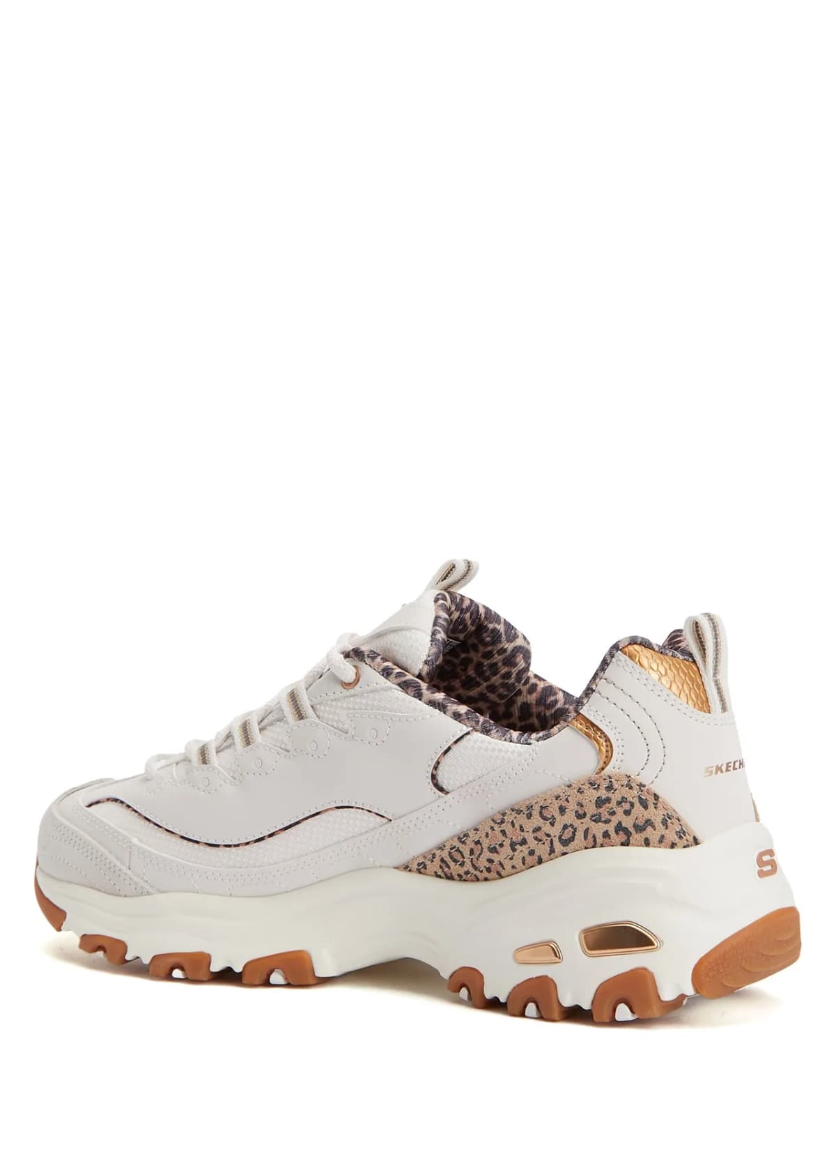 Skechers D'Lites Beyaz Kadın Sneaker · 150877-WHT (3/5)