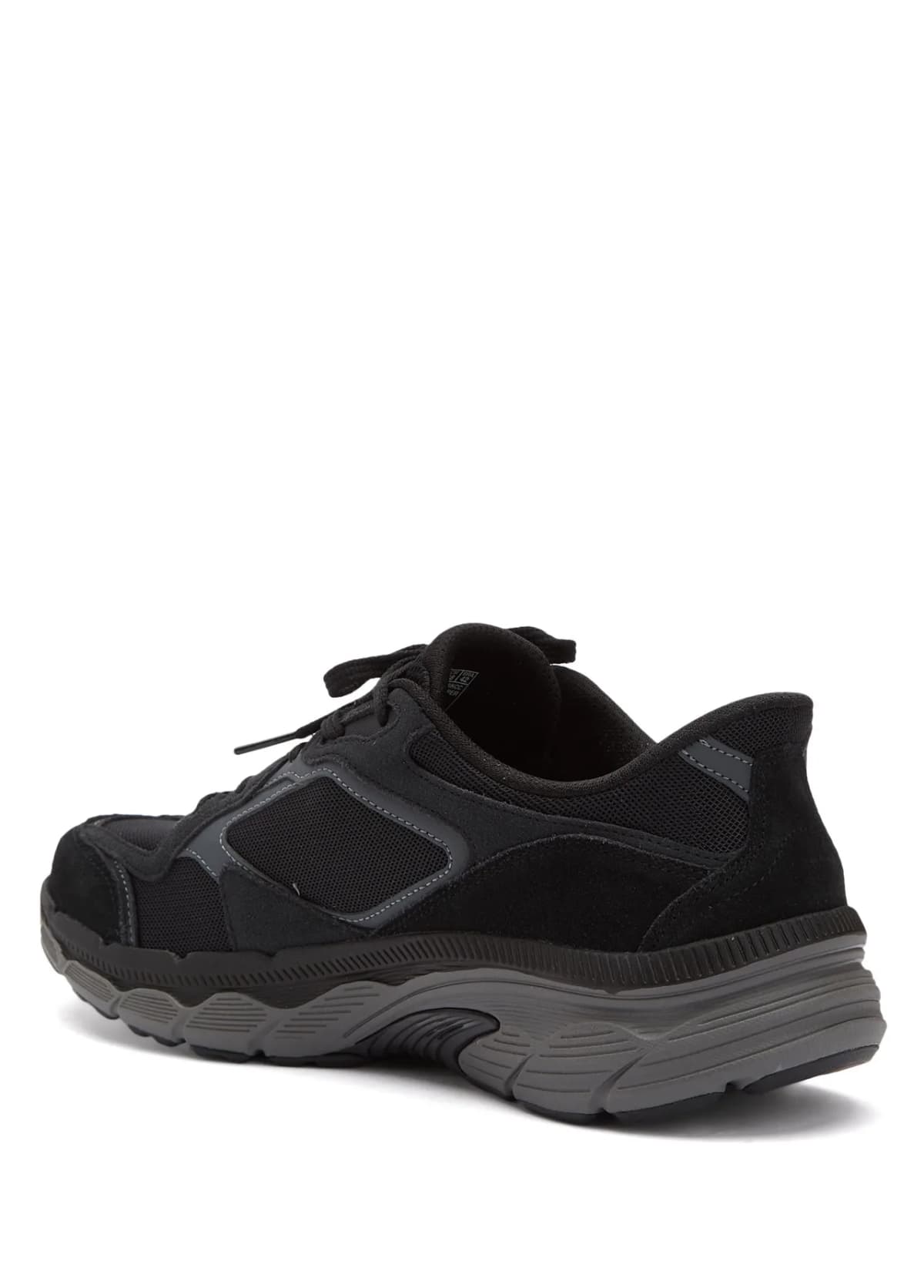 Skechers Go Run Arch Fit 2.0 Siyah Gri Erkek Süet Sneaker · 221104-BKCC (3/5)