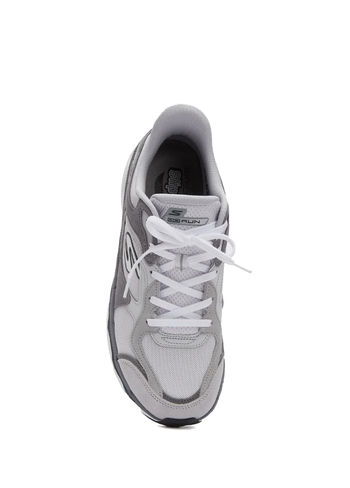 Skechers Go Run Arch Fit 2.0 Gri Erkek Süet Sneaker · 221104-GRY (4/5)