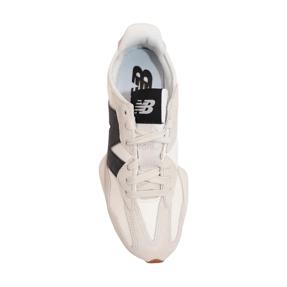 New Balance Kadın Spor Ayakkabı Beyaz Siyah Açık Gri — Bej · WS327GD (3/4)