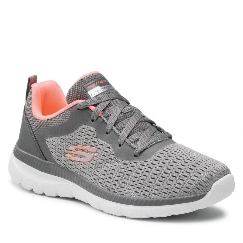 Skechers Path 12607-GYCL Kadın Spor Ayakkabı Gri (4/8)