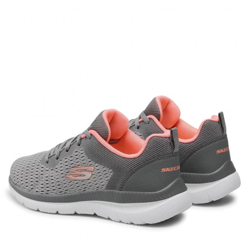 Skechers Path 12607-GYCL Kadın Spor Ayakkabı Gri (6/8)