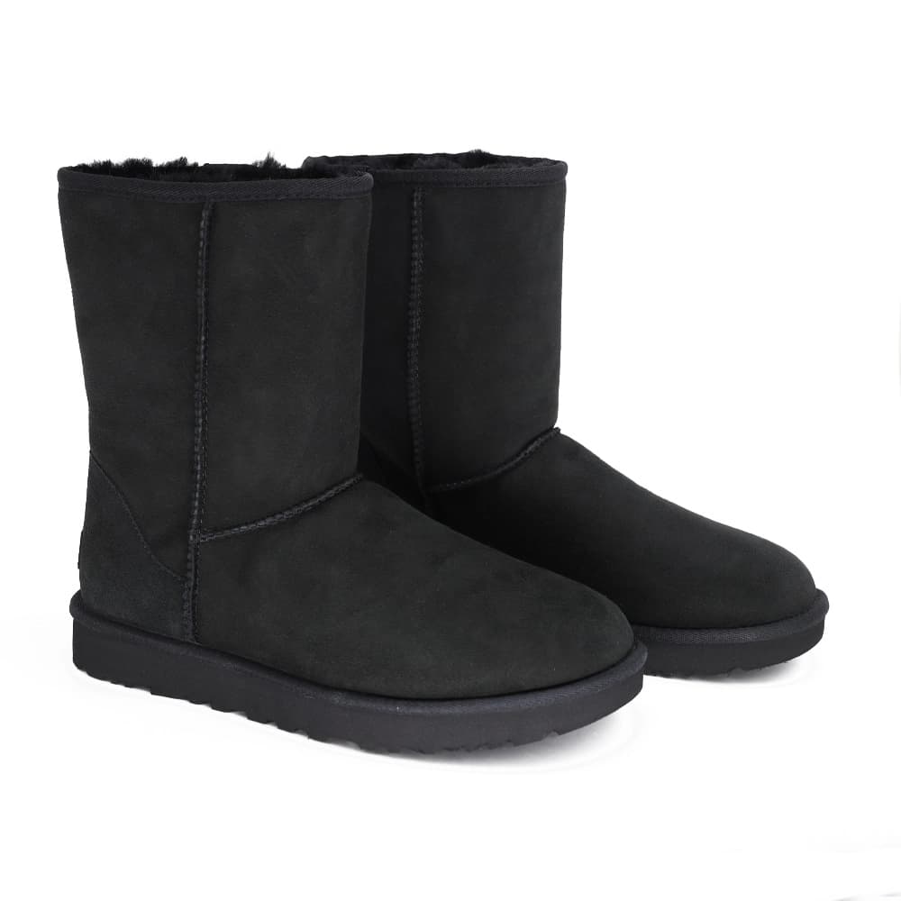 Ugg Classic Short II Kadın Bot Siyah · 1016223-BLK (3/4)