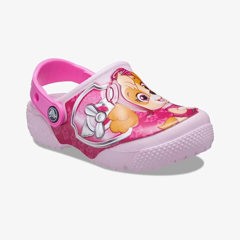 Crocs Fl Paw Patrol Patch Kids Clog T 207487-6GD Çocuk Terlik Pembe — görsel 1